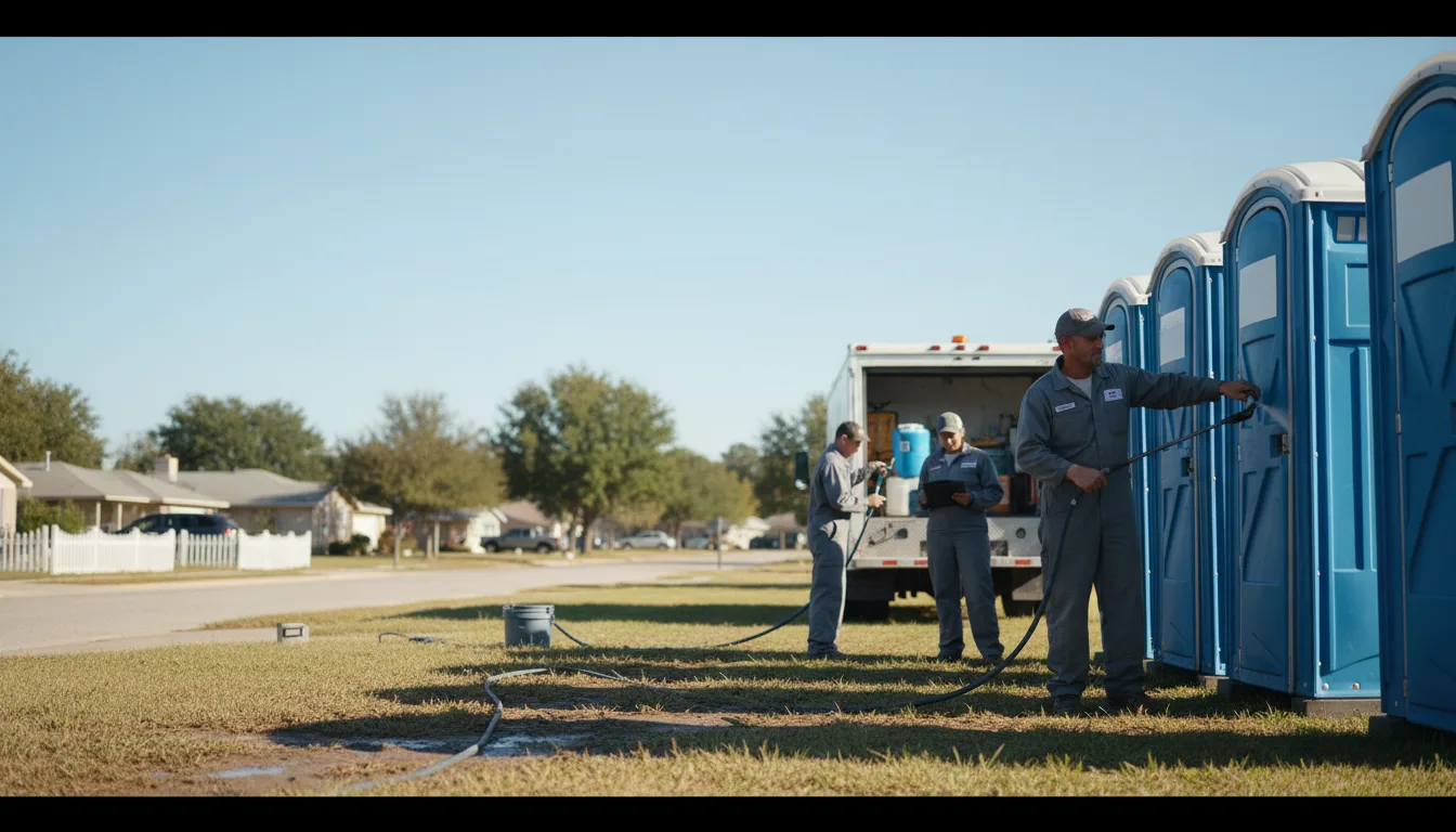 Long-Term Portable Toilet Rental in Wapakoneta, OH near me